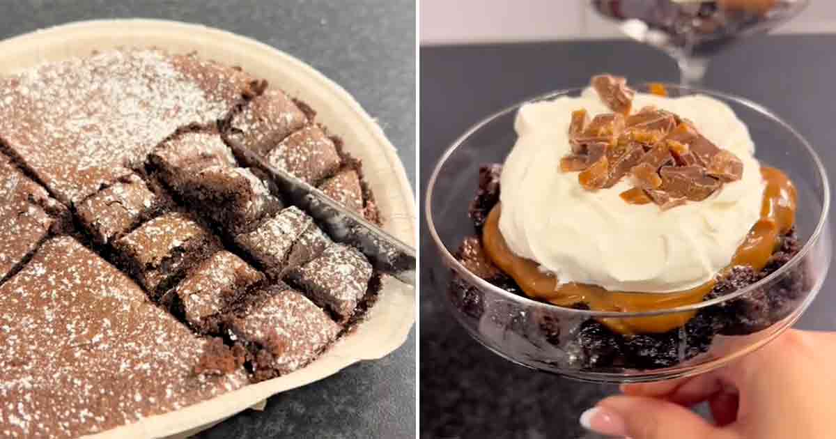 Kladdkaka med salt kola