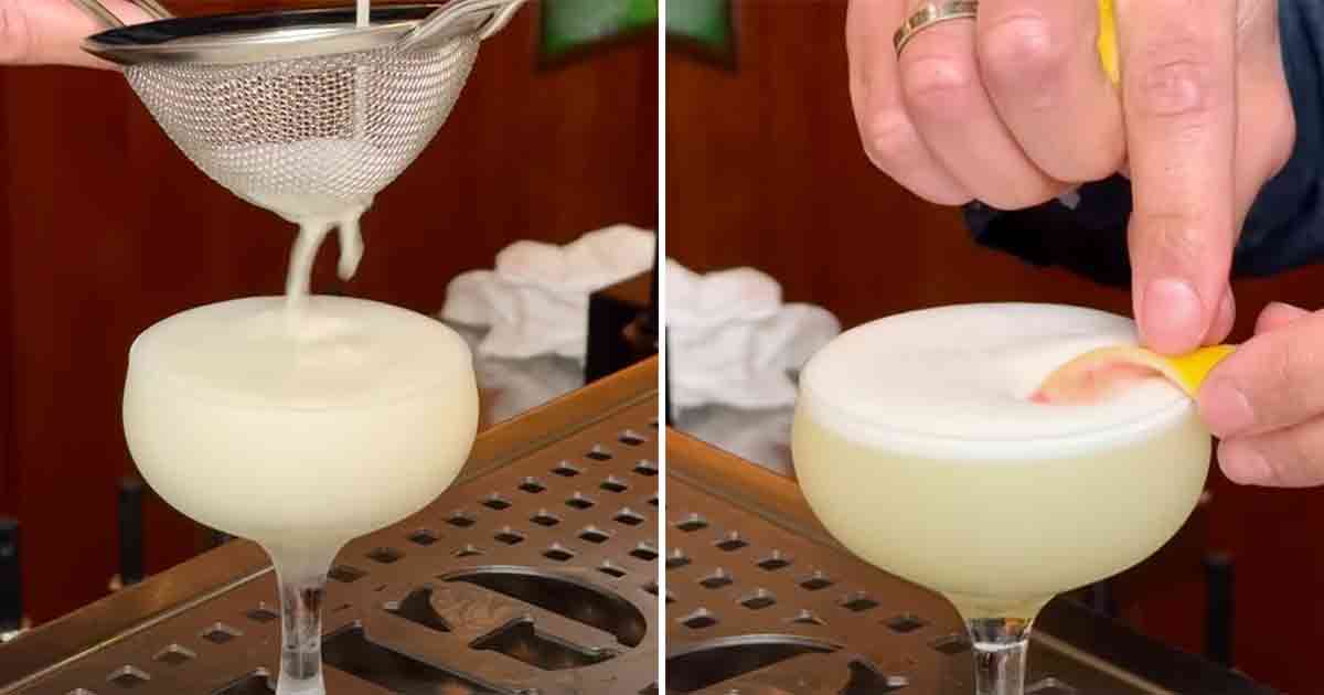 Limoncello sour