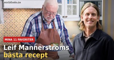 Leif mannerström lagar mat, bild på skribenten Christian Ström